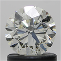 Natural Diamond 0.90 Carats, Round with Very Good Cut, L Color, VS2 Clarity and Certified by GIA