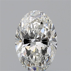 Picture of Natural Diamond 0.50 Carats, Oval with  Cut, G Color, VS2 Clarity and Certified by GIA