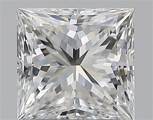 Foto Diamante Natural 1.01 quilates, Princesa , Color F, claridad VS1 y certificado GIA de