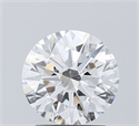 Del inventario de diamantes de laboratorio, 1.51 quilates, Redondo , Color E, claridad SI1 y certificado IGI