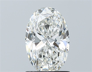 Picture of Natural Diamond 1.22 Carats, Oval with  Cut, G Color, VS2 Clarity and Certified by GIA