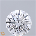 Lab Grown Diamond 2.04 Carats, Round with Ideal Cut, D Color, VVS1 Clarity and Certified by IGI