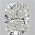 Natural Diamond 5.01 Carats, Cushion with  Cut, I Color, SI1 Clarity and Certified by GIA