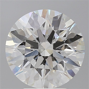 Picture of Lab Grown Diamond 5.00 Carats, Round with Excellent Cut, F Color, VVS2 Clarity and Certified by IGI