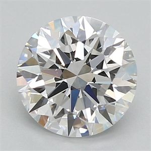 Picture of Lab Grown Diamond 1.01 Carats, Round with Ideal Cut, D Color, VS1 Clarity and Certified by IGI