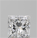 Diamante Natural 1.07 quilates, Princesa , Color D, claridad VS1 y certificado GIA