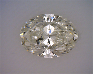 Foto Diamante Natural 0.90 quilates, Ovalado , Color J, claridad SI2 y certificado GIA de