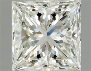 Picture of Natural Diamond 1.01 Carats, Princess with  Cut, I Color, VVS2 Clarity and Certified by GIA