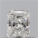 Natural Diamond 0.35 Carats, Radiant with  Cut, G Color, VVS2 Clarity and Certified by GIA