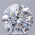Del inventario de diamantes de laboratorio, 2.27 quilates, Redondo , Color D, claridad VVS2 y certificado IGI