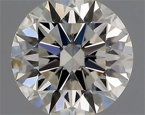 Foto Diamante Natural 0.51 quilates, Redondo , Color J, claridad IF y certificado GIA de