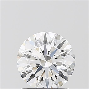 Picture of Lab Grown Diamond 1.10 Carats, Round with Ideal Cut, D Color, VVS2 Clarity and Certified by IGI