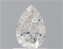 Diamante Natural 0.70 quilates, De pera , Color G, claridad VS2 y certificado GIA