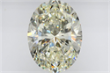 Natural Diamond 2.01 Carats, Oval with  Cut, M Color, VS1 Clarity and Certified by GIA