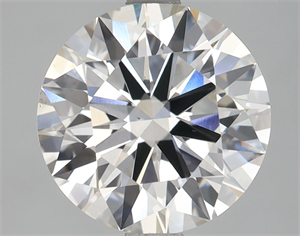 Picture of Lab Grown Diamond 3.58 Carats, Round with Ideal Cut, G Color, VS1 Clarity and Certified by IGI