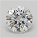 Lab Grown Diamond 1.04 Carats, Round with Ideal Cut, D Color, VS1 Clarity and Certified by IGI