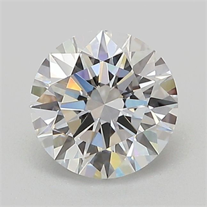 Picture of Lab Grown Diamond 1.04 Carats, Round with Ideal Cut, D Color, VS1 Clarity and Certified by IGI