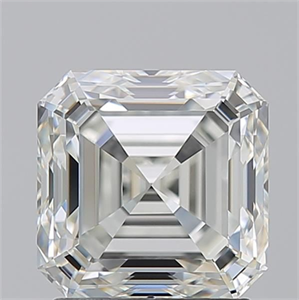 Picture of Natural Diamond 2.02 Carats, Asscher with  Cut, J Color, VVS2 Clarity and Certified by GIA