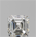 Natural Diamond 1.20 Carats, Asscher with  Cut, J Color, VS1 Clarity and Certified by GIA