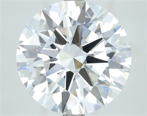 Picture of Lab Grown Diamond 5.04 Carats, Round with Ideal Cut, E Color, VVS2 Clarity and Certified by IGI
