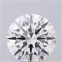 Lab Grown Diamond 8.07 Carats, Round with Ideal Cut, E Color, VVS2 Clarity and Certified by IGI