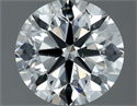 Natural Diamond 0.80 Carats, Round with Very Good Cut, G Color, SI1 Clarity and Certified by GIA