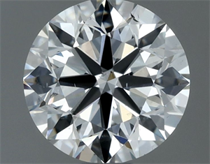 Picture of Natural Diamond 0.80 Carats, Round with Very Good Cut, G Color, SI1 Clarity and Certified by GIA