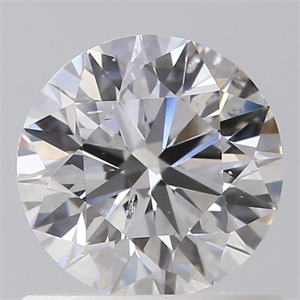 Foto Diamante Natural 0.70 quilates, Redondo , Color D, claridad SI2 y certificado GIA de