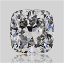 Natural Diamond 0.61 Carats, Cushion with  Cut, F Color, VS1 Clarity and Certified by GIA