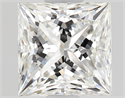 Diamante Natural 0.58 quilates, Princesa , Color G, claridad VVS2 y certificado GIA