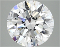 Lab Grown Diamond 5.09 Carats, Round with Ideal Cut, E Color, VS2 Clarity and Certified by IGI
