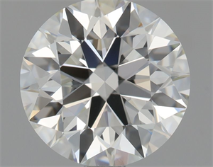 Picture of Natural Diamond 1.57 Carats, Round with Excellent Cut, H Color, IF Clarity and Certified by GIA