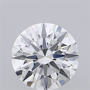 Picture of Lab Grown Diamond 2.80 Carats, Round with Ideal Cut, E Color, VVS1 Clarity and Certified by IGI