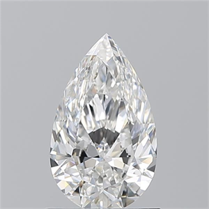 Foto Diamante Natural 1.01 quilates, De pera , Color F, claridad VVS2 y certificado GIA de