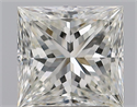 Natural Diamond 1.90 Carats, Princess with  Cut, I Color, VS1 Clarity and Certified by GIA