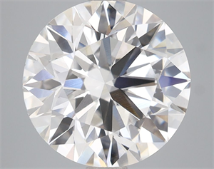 Picture of Lab Grown Diamond 5.20 Carats, Round with Ideal Cut, E Color, VS1 Clarity and Certified by IGI