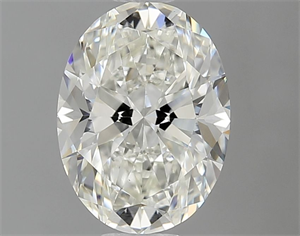 Picture of Natural Diamond 0.90 Carats, Oval with  Cut, I Color, VS1 Clarity and Certified by GIA