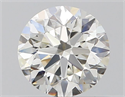 Natural Diamond 0.70 Carats, Round with Very Good Cut, I Color, VVS1 Clarity and Certified by GIA