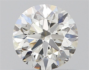 Picture of Natural Diamond 0.70 Carats, Round with Very Good Cut, I Color, VVS1 Clarity and Certified by GIA