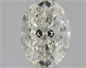 Natural Diamond 1.41 Carats, Oval with  Cut, J Color, VVS2 Clarity and Certified by GIA