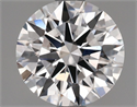 Del inventario de diamantes de laboratorio, 1.69 quilates, Redondo , Color E, claridad SI1 y certificado IGI