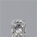 Diamante Natural 0.23 quilates, Radiante , Color E, claridad VVS2 y certificado GIA