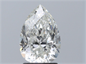 Natural Diamond 2.01 Carats, Pear with  Cut, H Color, SI1 Clarity and Certified by GIA