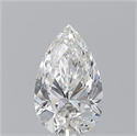 Diamante Natural 0.74 quilates, De pera , Color G, claridad VVS1 y certificado GIA
