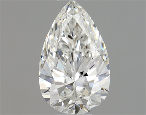 Picture of Natural Diamond 0.47 Carats, Pear with  Cut, F Color, VS1 Clarity and Certified by GIA