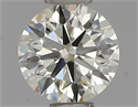Diamante Natural 0.45 quilates, Redondo , Color J, claridad VVS1 y certificado IGI
