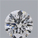 Natural Diamond 0.40 Carats, Round with Excellent Cut, E Color, SI2 Clarity and Certified by GIA