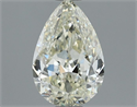 Natural Diamond 0.70 Carats, Pear with  Cut, J Color, VS2 Clarity and Certified by IGI
