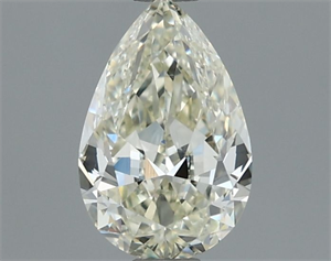 Picture of Natural Diamond 0.70 Carats, Pear with  Cut, J Color, VS2 Clarity and Certified by IGI