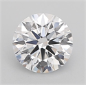 Lab Grown Diamond 1.05 Carats, Round with Ideal Cut, E Color, IF Clarity and Certified by IGI
